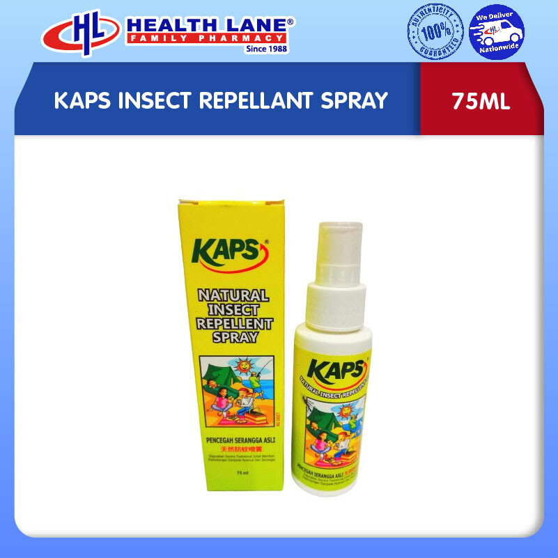 KAPS INSECT REPELLANT SPRAY (75ML)